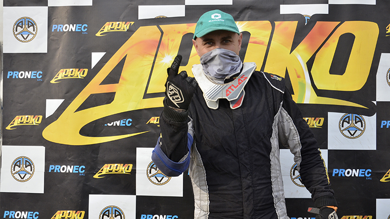 Nicolás Hammers alcanzó su primera pole position en la competitiva Cajeros 150.