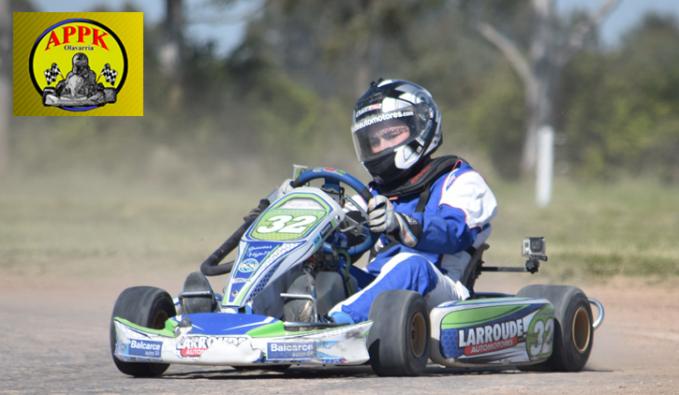 Larroude tuvo un buen campeonato en Junior 150