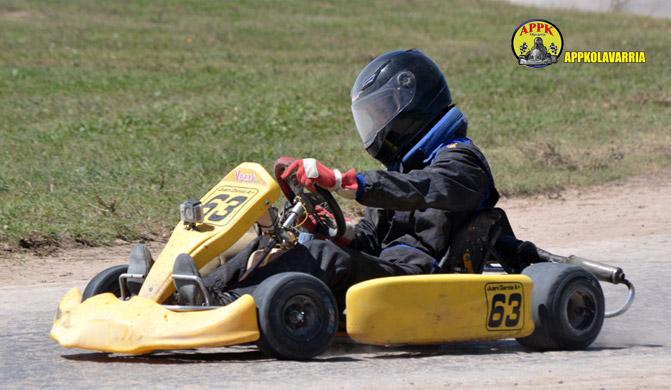 Juani García se quedó con el triunfo en la final B de la cajeros 125