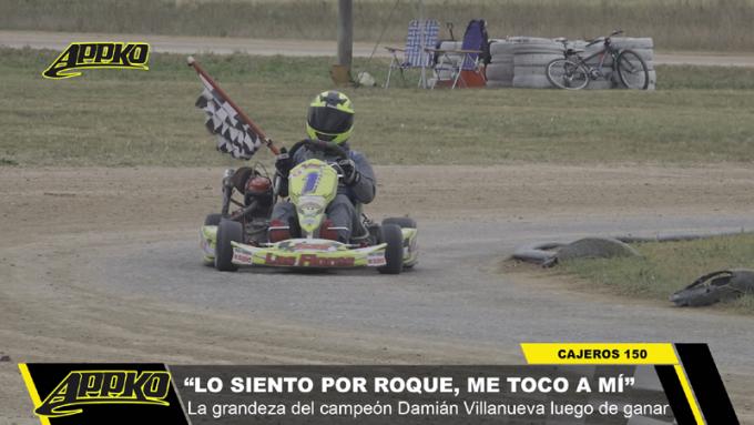 El campeón Damián Villanueva ya se mostró ganador en la temporada 2020. / Foto Imagen de video