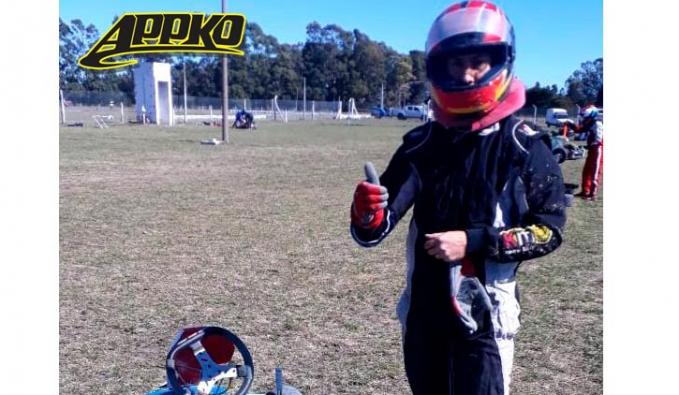 Luciano Picazo uno de los pilotos presentes en la prueba