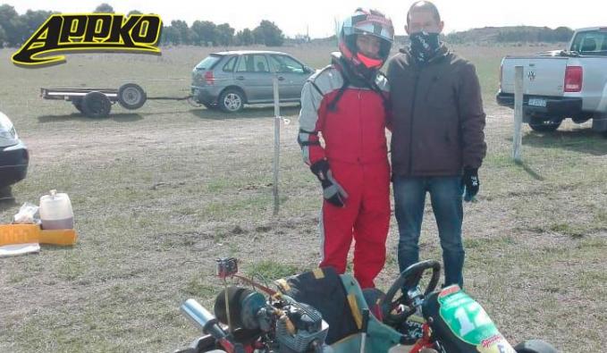 Valentino López Cieza  volvió a girar buscando la adaptación a la categoria Máster (foto Vértigo Motorsport)