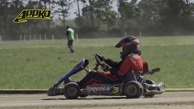 Borelli sigue sumando vueltas en el kartódromo del AMCO.