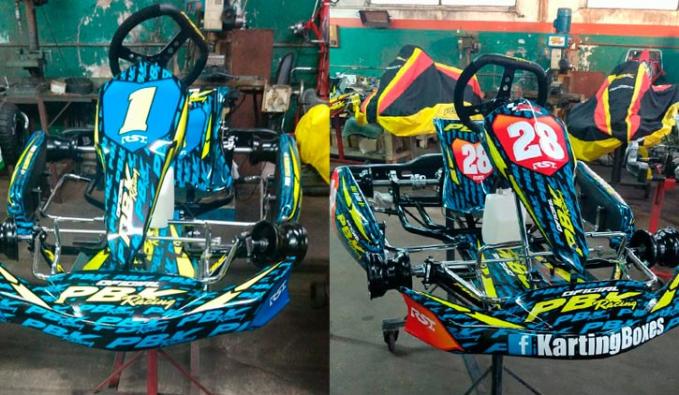 El diseño de los nuevos karting de Villanueva y Grifes