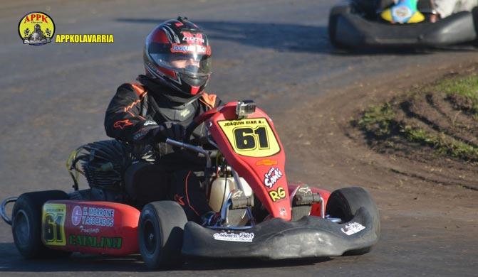 Joaquín Biar empezó el playoff con una pole