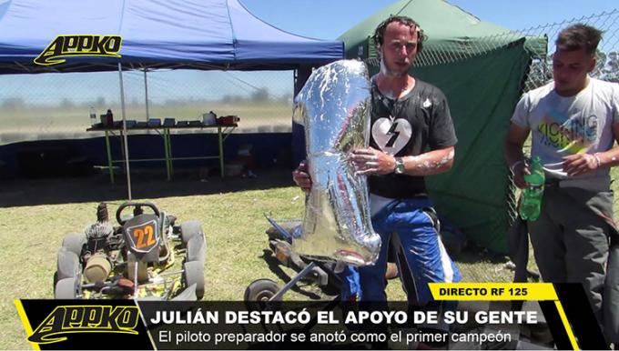 Julián Hellested es el número 1 de la temporada 2019 de Directo RF. | Foto imagen de video
