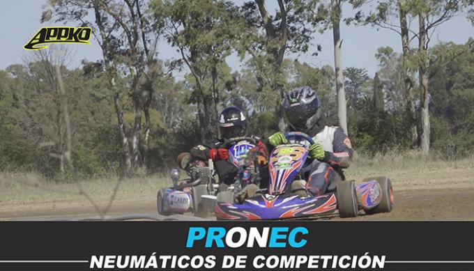 Facundo Pianciola se bajó de la moto para convertirse en piloto de karting.